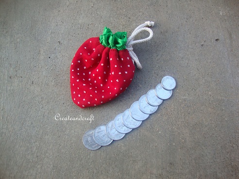 Drawstring discount coin purse